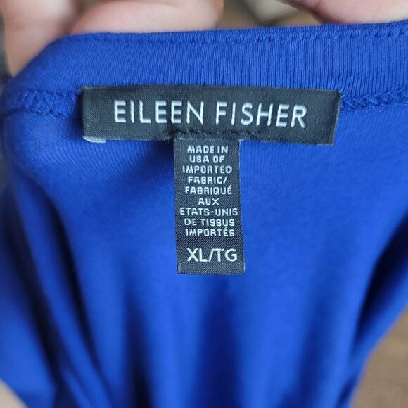EILEEN FISHER Asymmetrical Hem Top - Picture 5 of 7